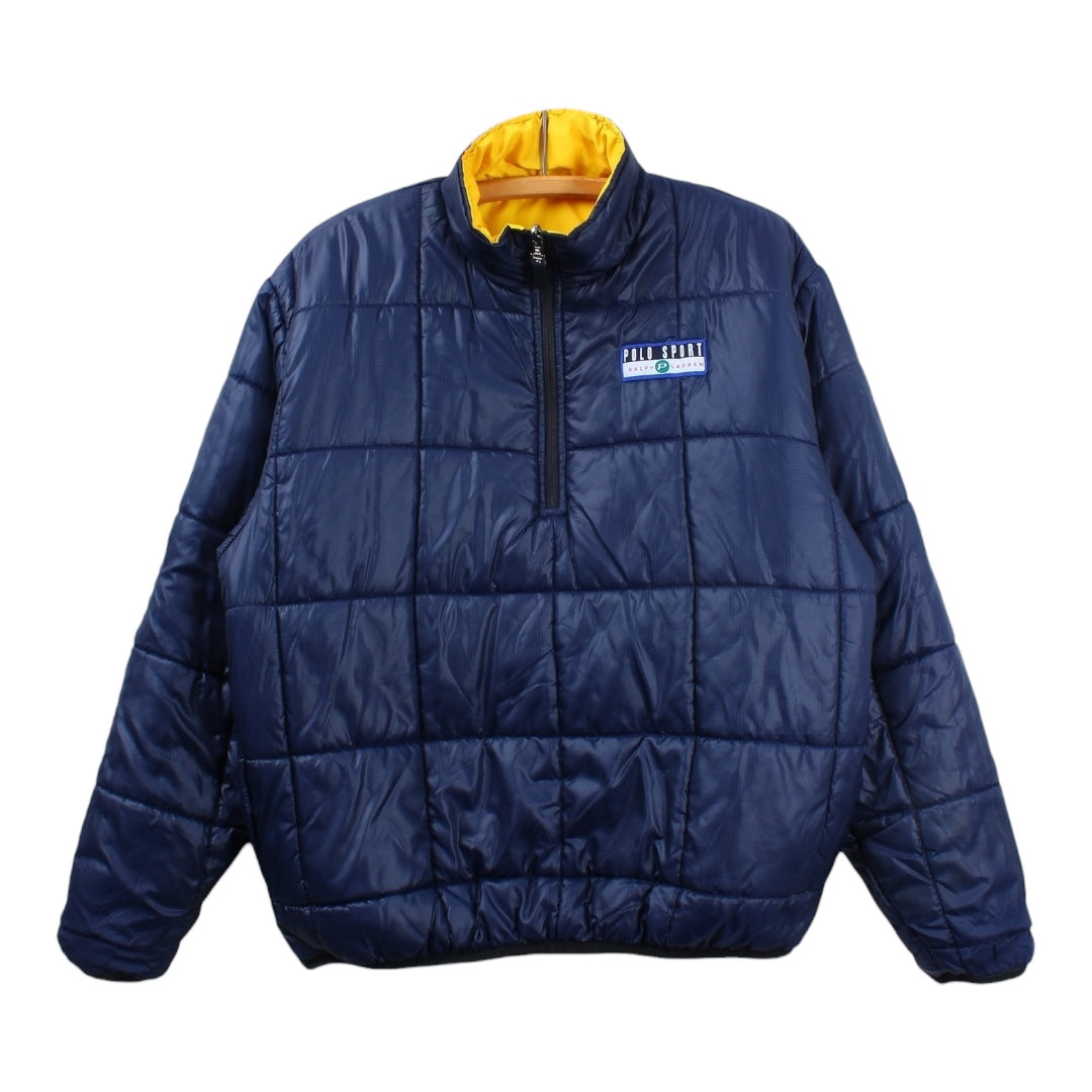 90s Polosport reversible pullover medium