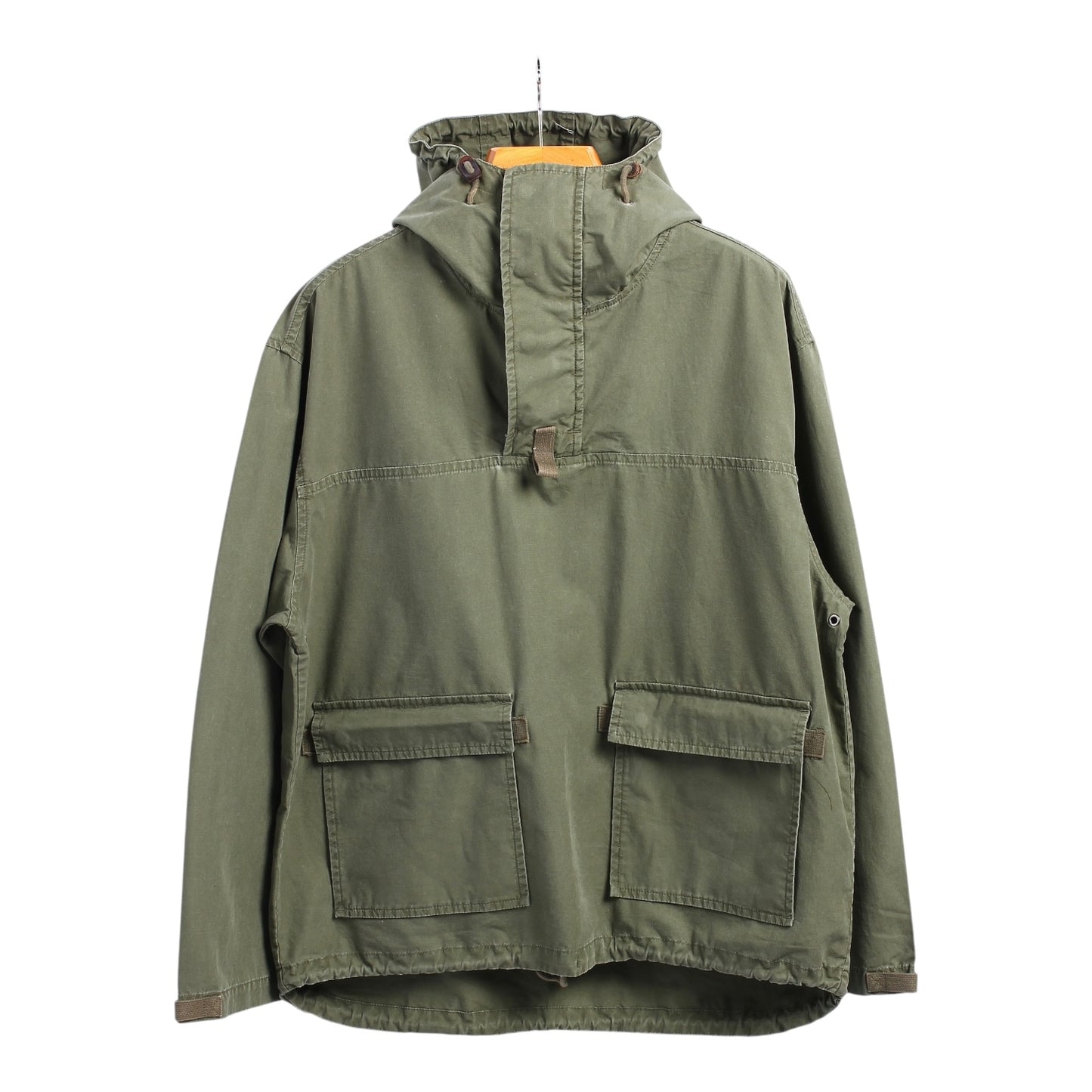 90s Nautica civvies military cotton anorak XL