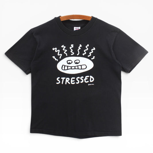 90s Stressed tee Small