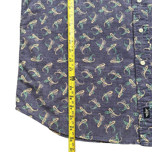 90s Dockers cotton button up short sleeve shirt XL