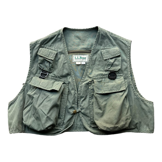 80s LL Bean fishing vest XL