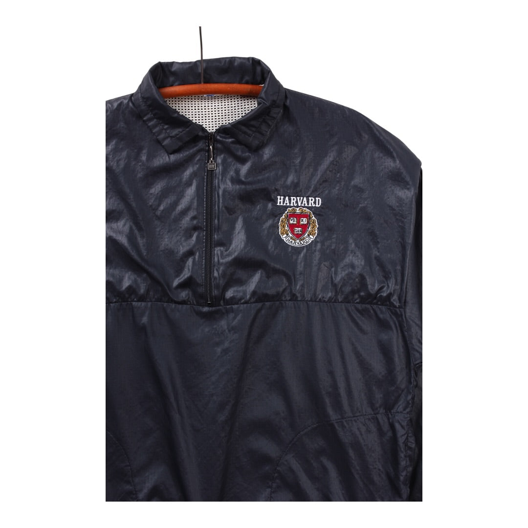 90s Harvard windbreaker large