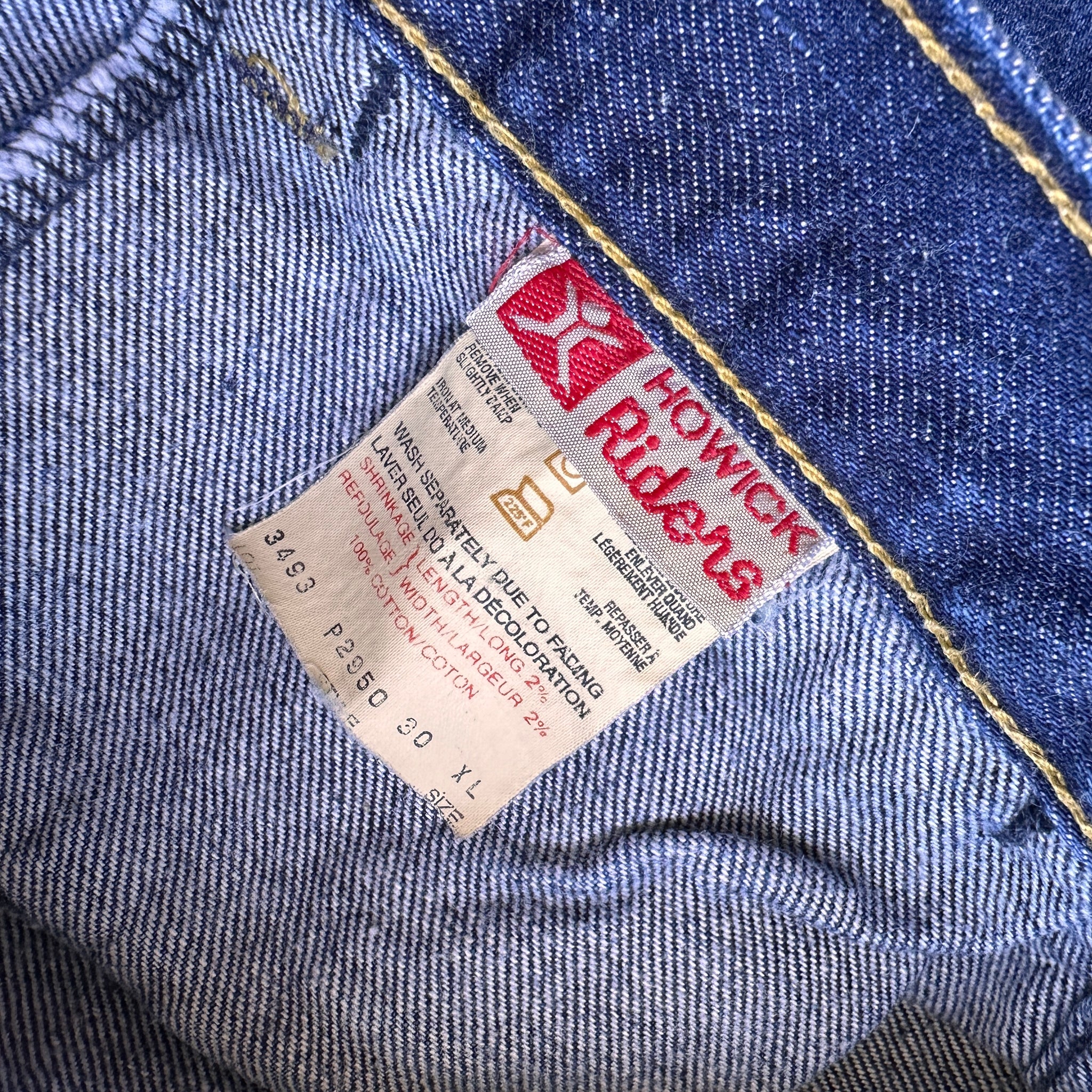 80s Howick riders wide leg women’s jeans 26/35