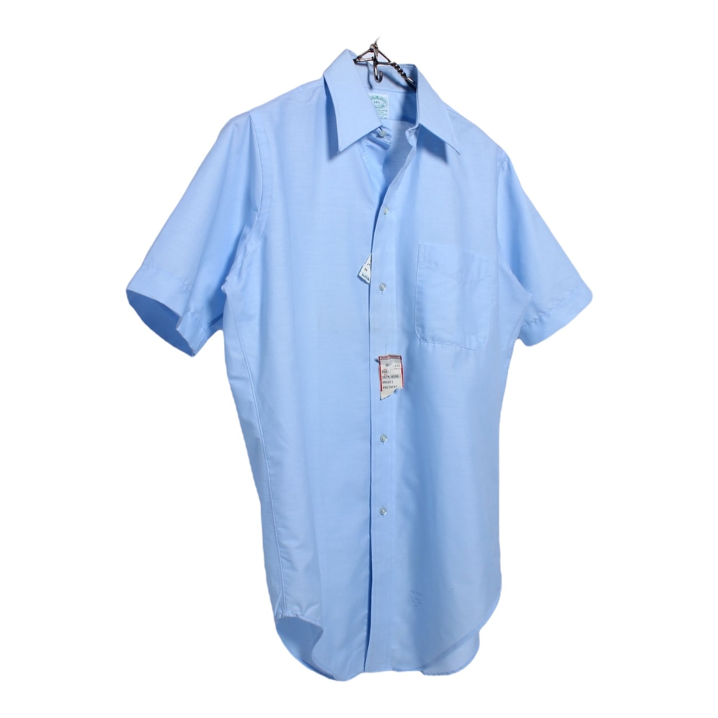 80s Brooks brothers short sleeve button up shirt S/M