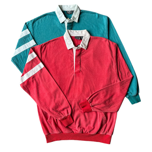 80s International concepts kangaroo pocket rugby large