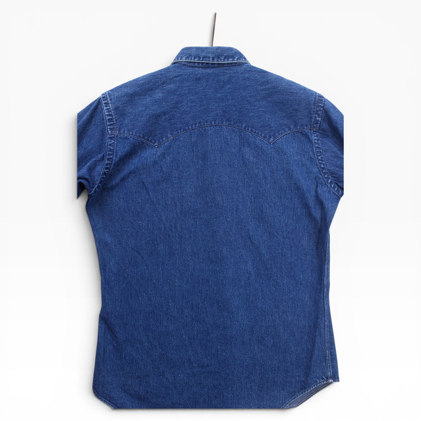 90s Polo Ralph Lauren denim western snap tee S/M