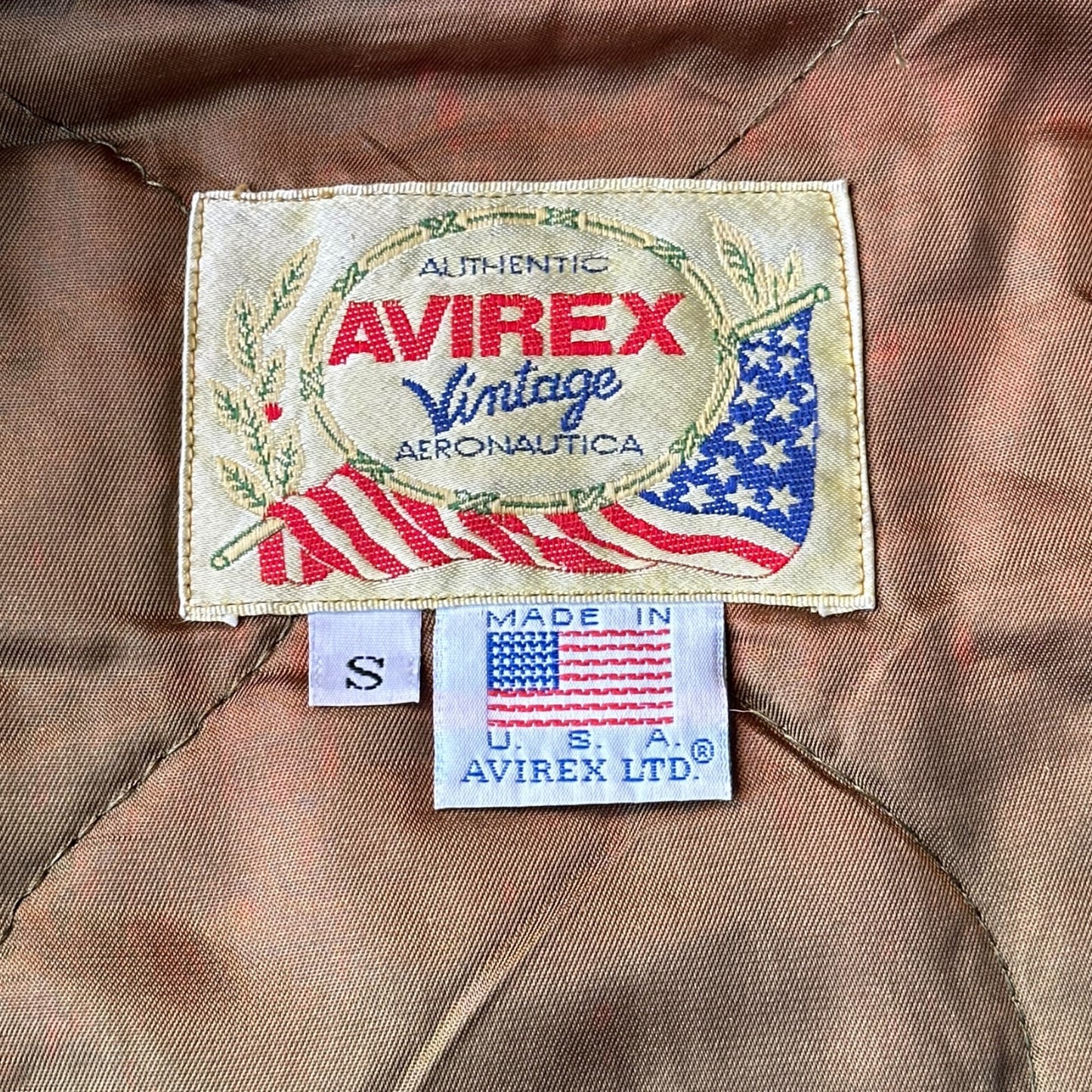 Avirex wool toggle coat Medium fit