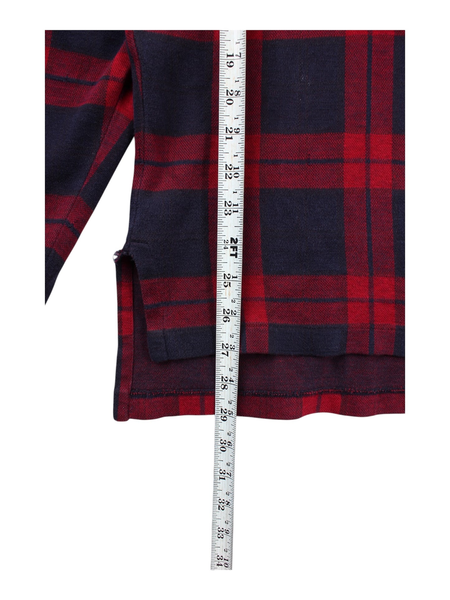 90s Polo Ralph Lauren plaid polo shirt medium