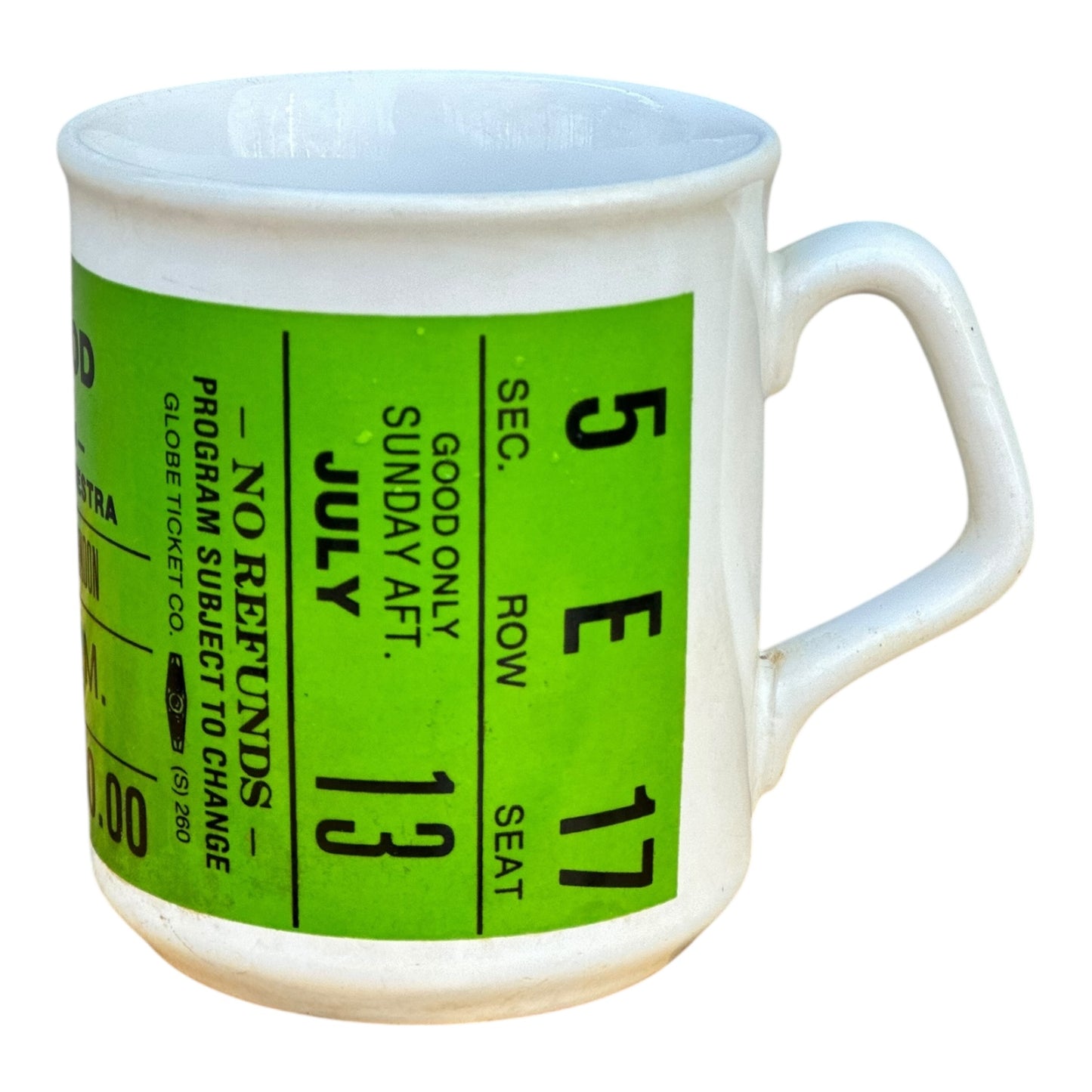 1986 Tanglewood mug boston symphony