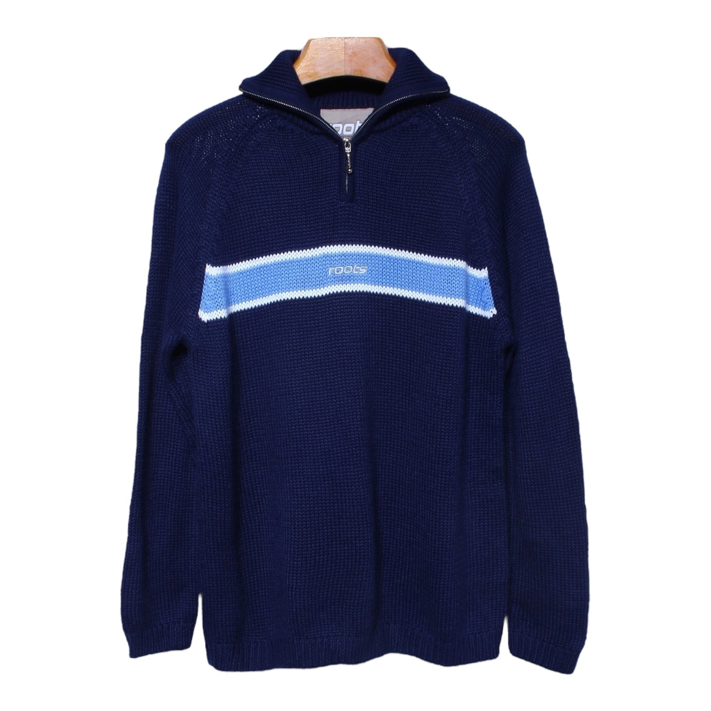 Y2K Roots zip sweater large