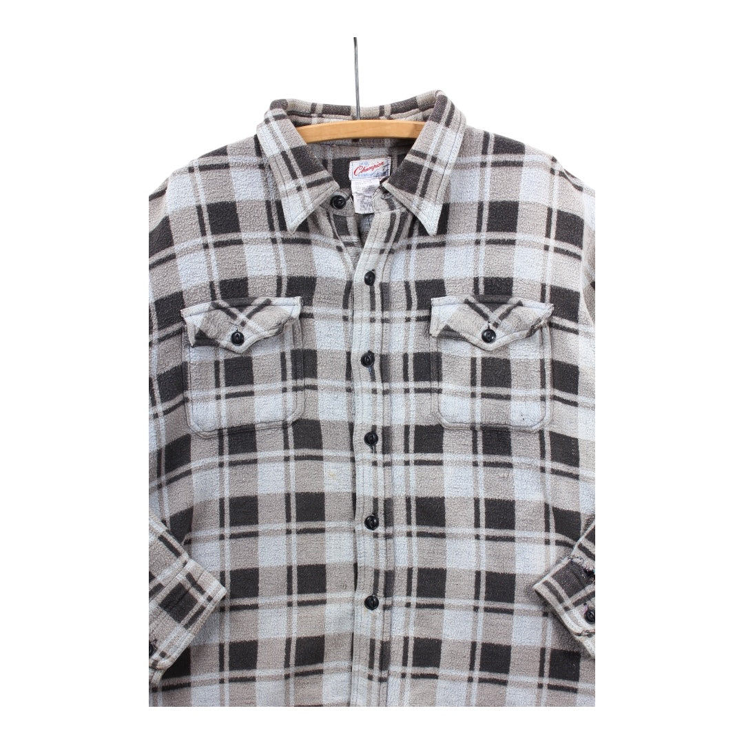 Champion shirt jac super heavy button up XXL