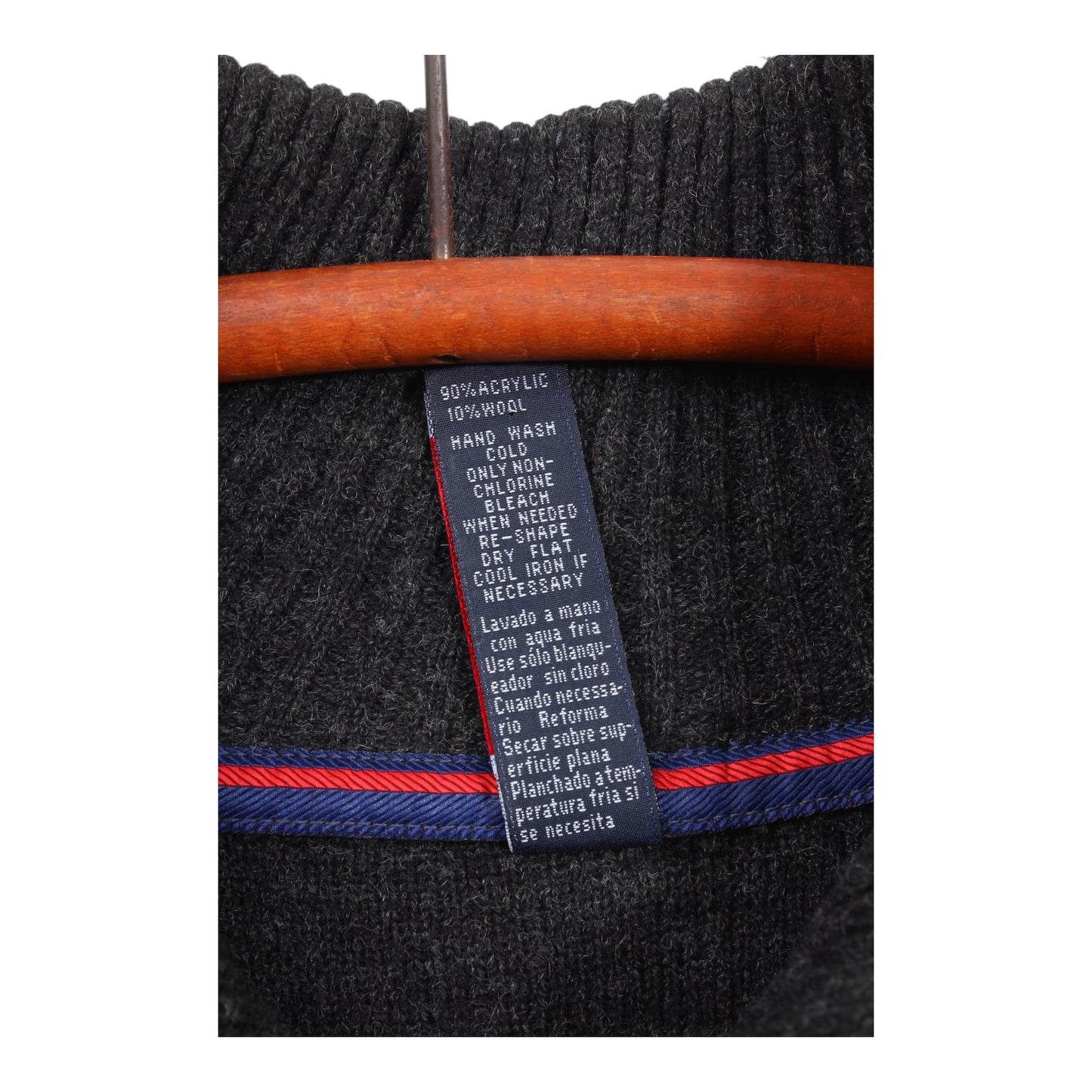 2000s Esco wool zip sweater XL fit