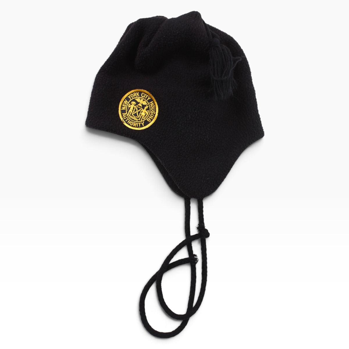 New york city housing authority fleece earflap beanie