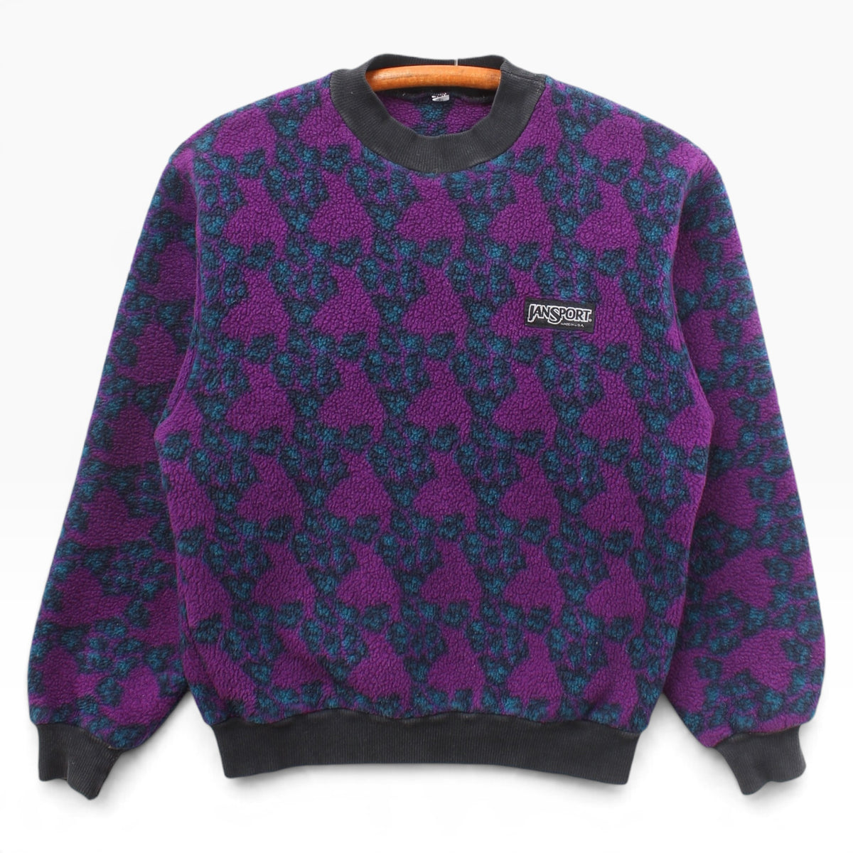 80s Jansport fleece crewneck small