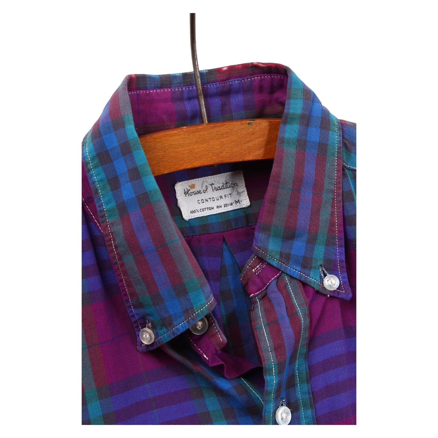 60s Button down shirt large