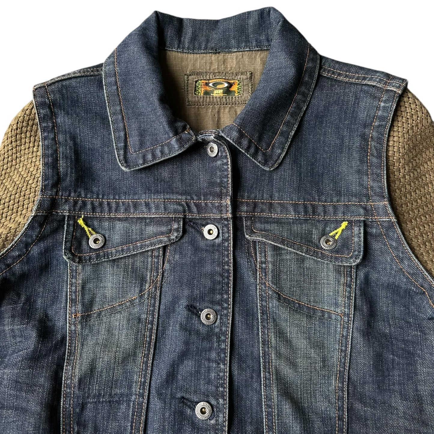 Y2K Oakley industrial denim women’s jacket