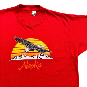 80s Alaska eagle tee Medium