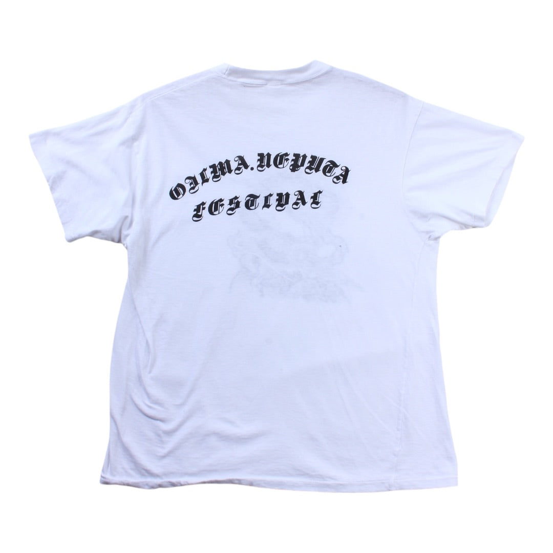 80s Japanese 50/50 tee small