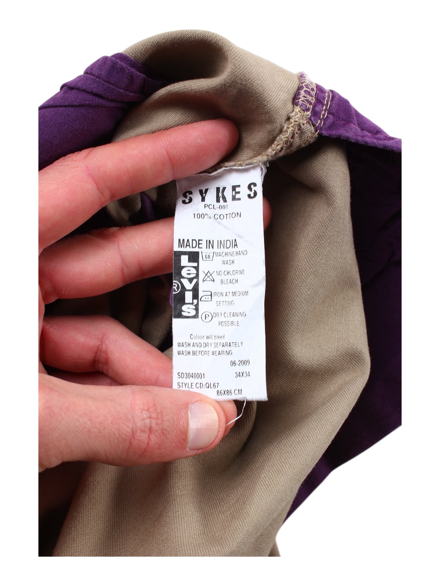 Levi’s Sykes cotton capri sz34