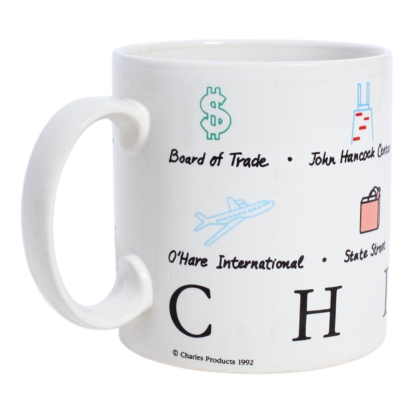 90s Chicago mug