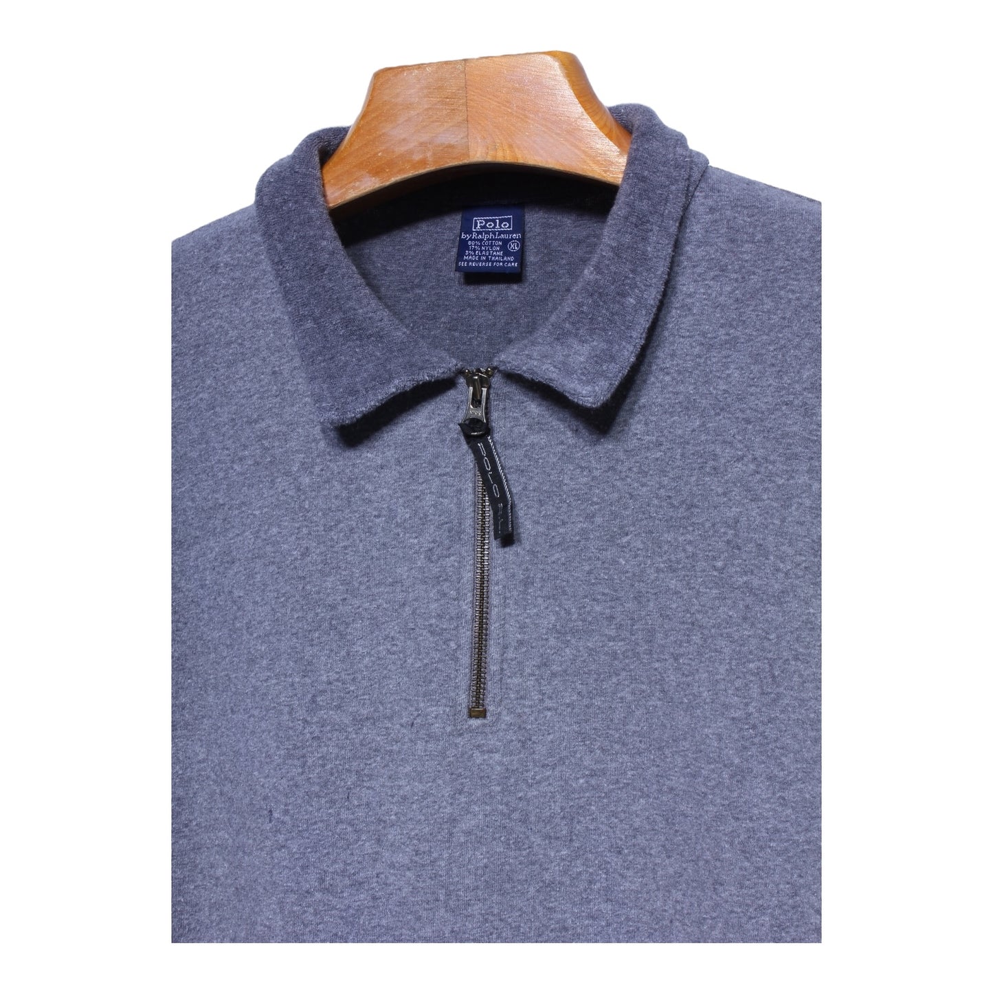 Polo Ralph Lauren terry cloth zip polo medium