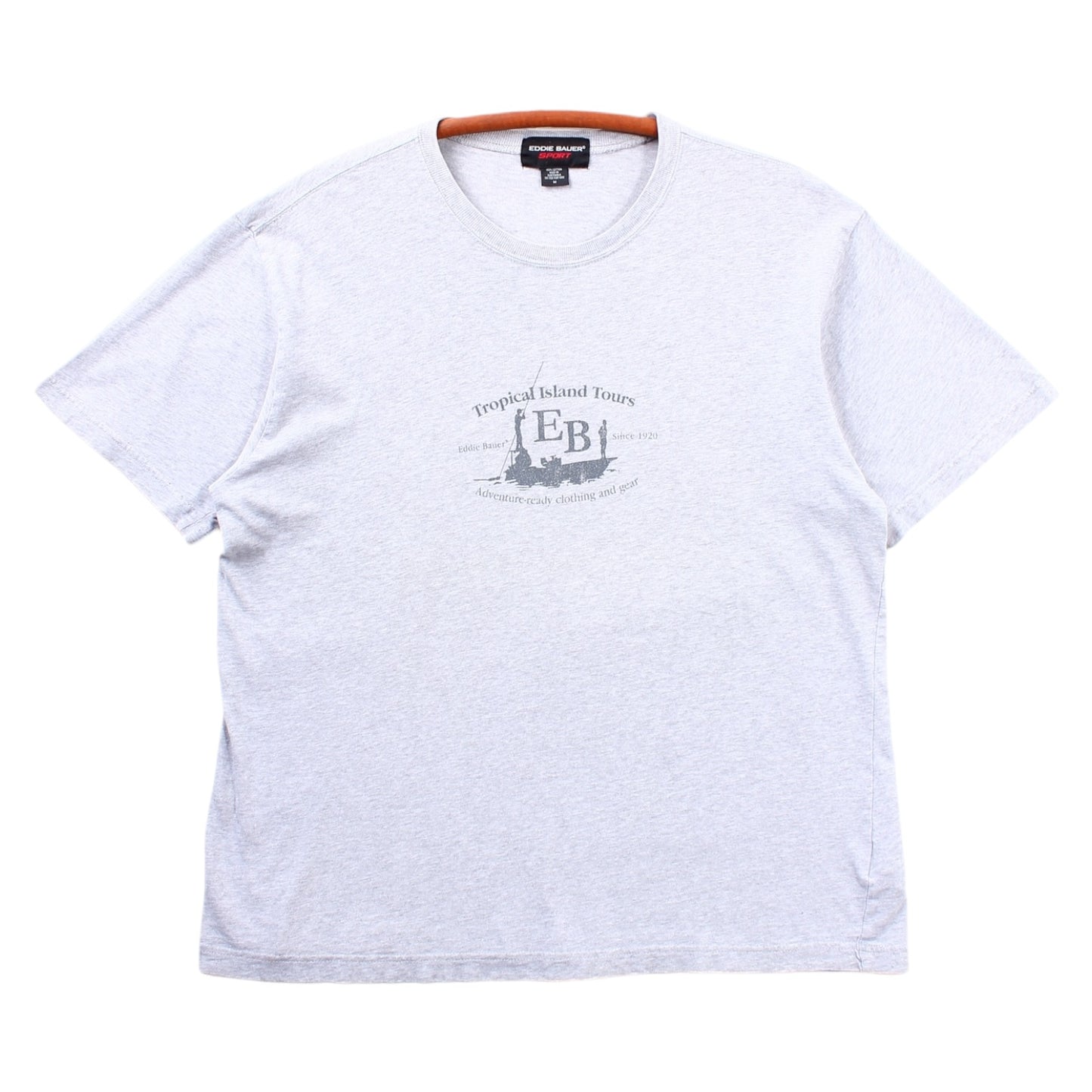 Eddie bauer salt flats tropical fishing tee large