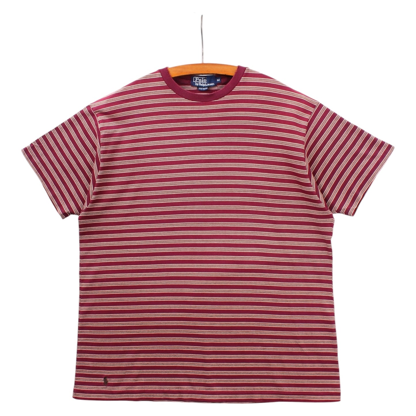 90s Polo Ralph Lauren striped tee large