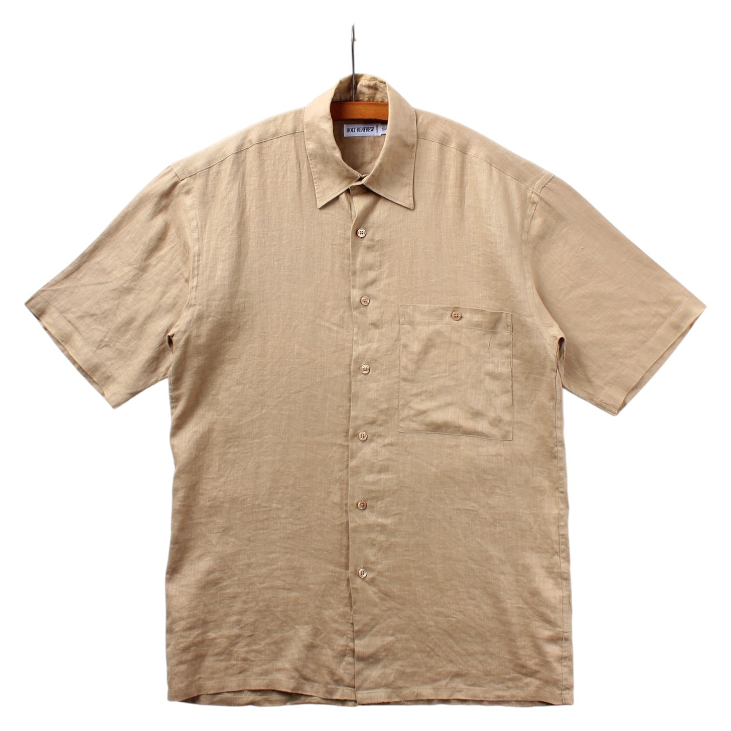 90s Holt renfrew linen shirt medium