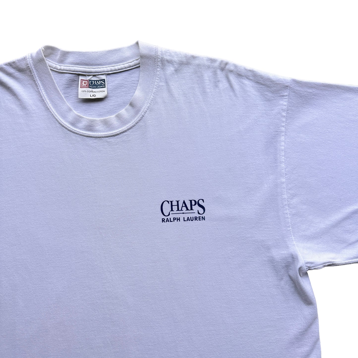 90s Chaps ralph lauren tee XL