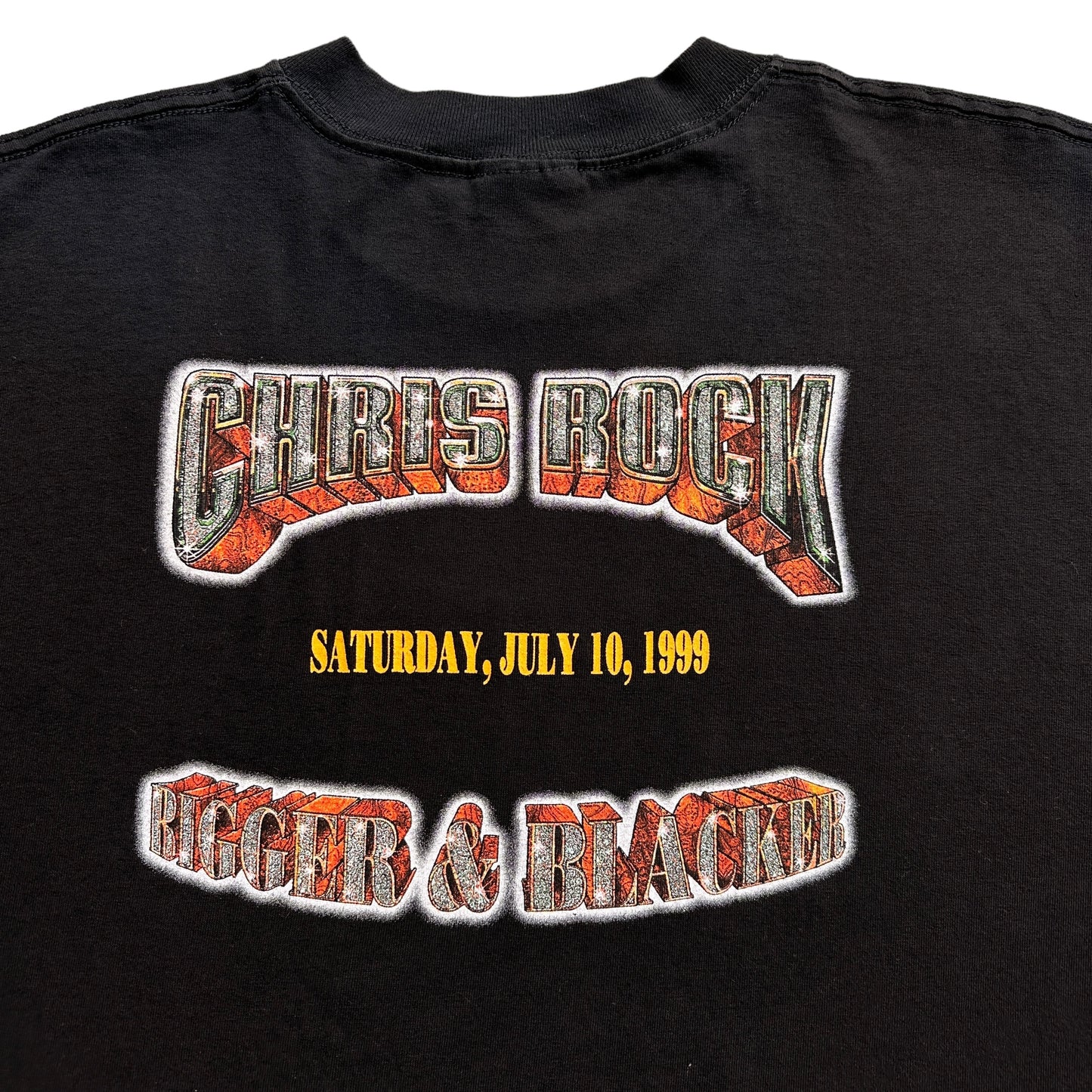 1999 Chris rock bigger and blacker tee - Extra Large