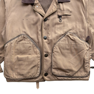 90s Timberland fishing jacket zip pockets M/L