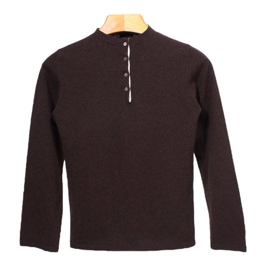 Margaret Howell wool button sweater Small