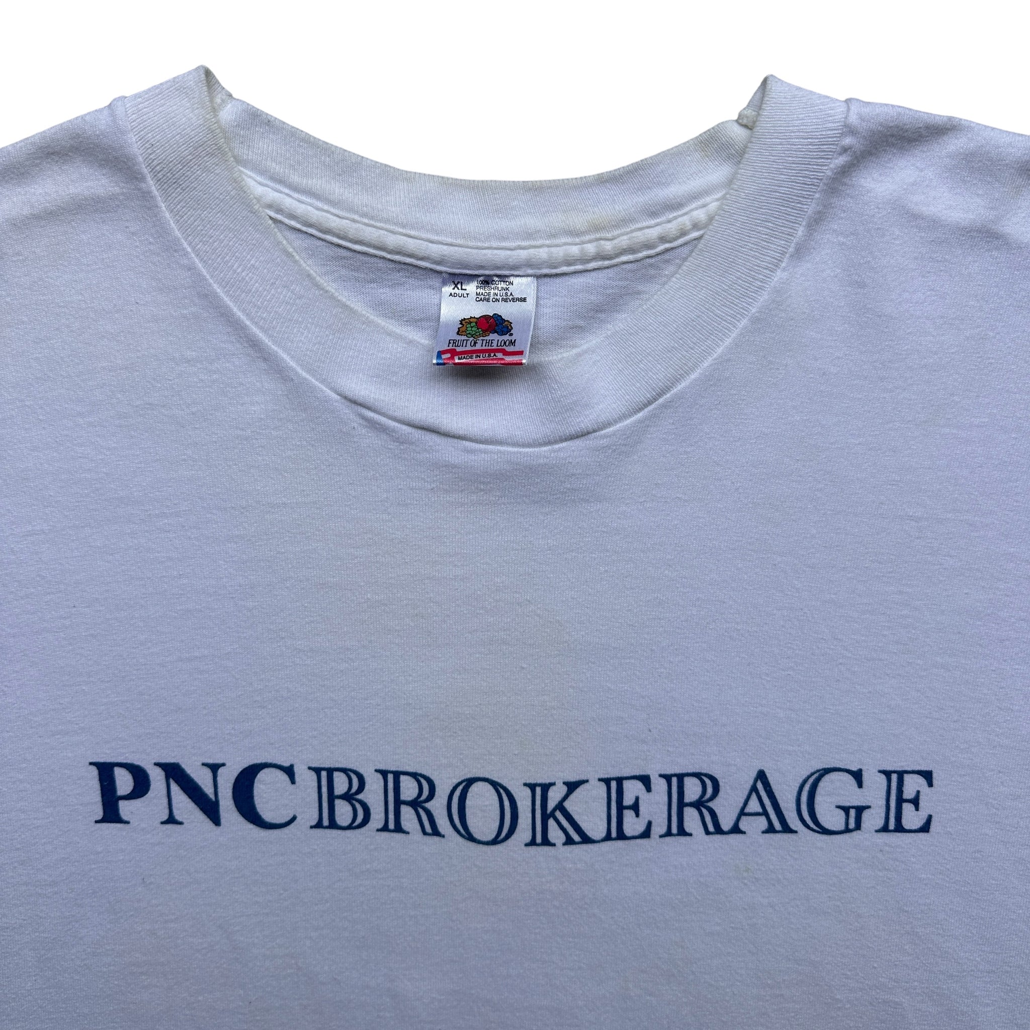 90s PNC bank tee large