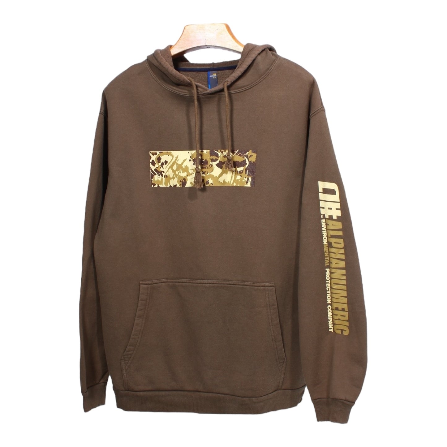 Alphanumeric hoodie M/L fit