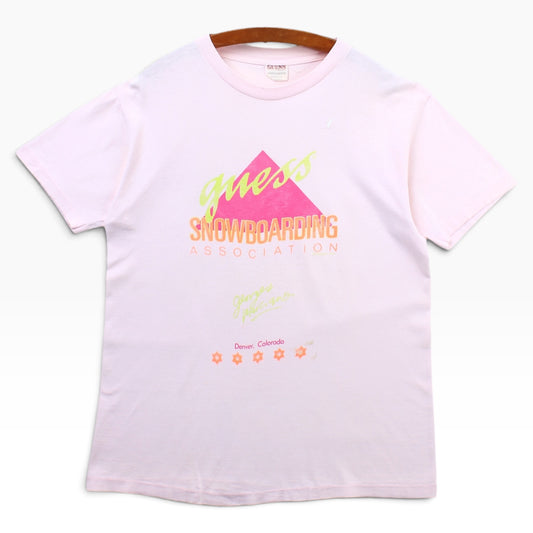 90s Guess snowboarding denver tee medium