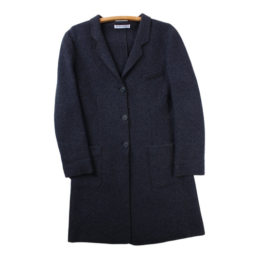 Emporio Armani lambswool overcoat Small