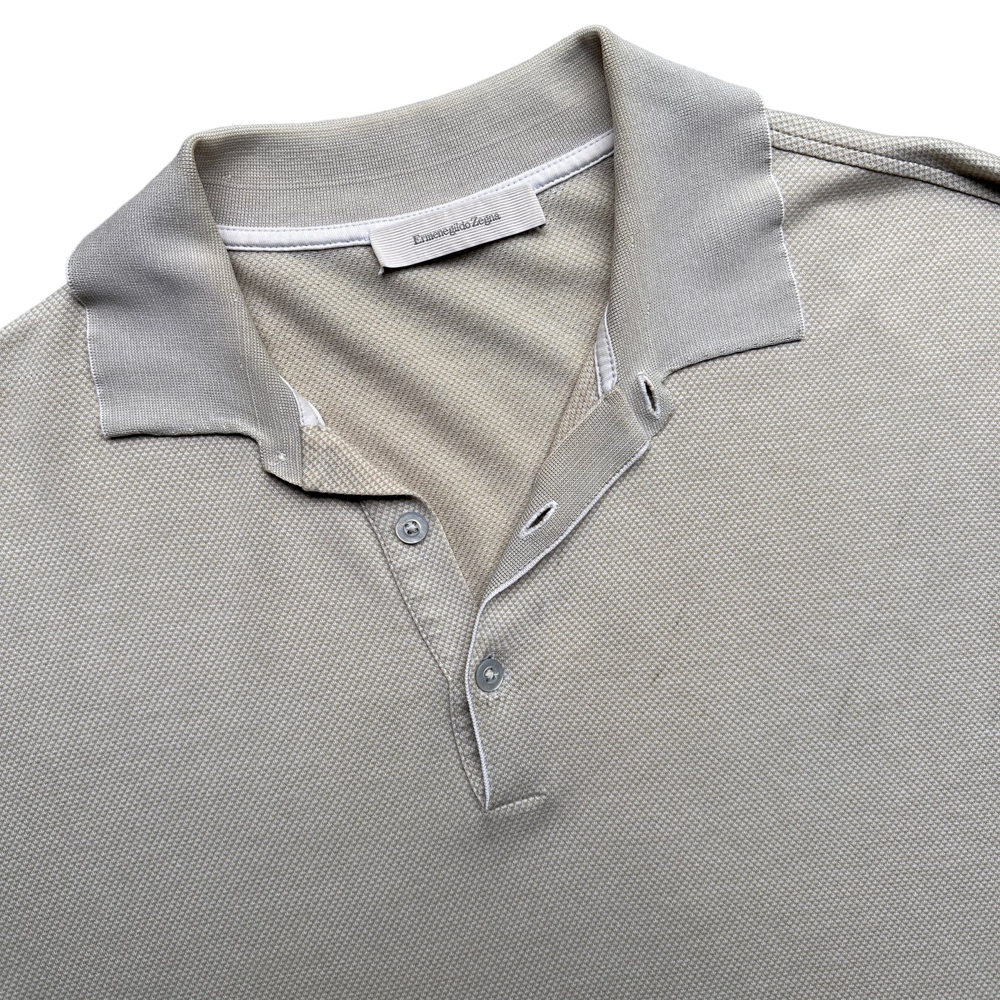 Zegna Made in italy🇮🇹 cotton polo large fit