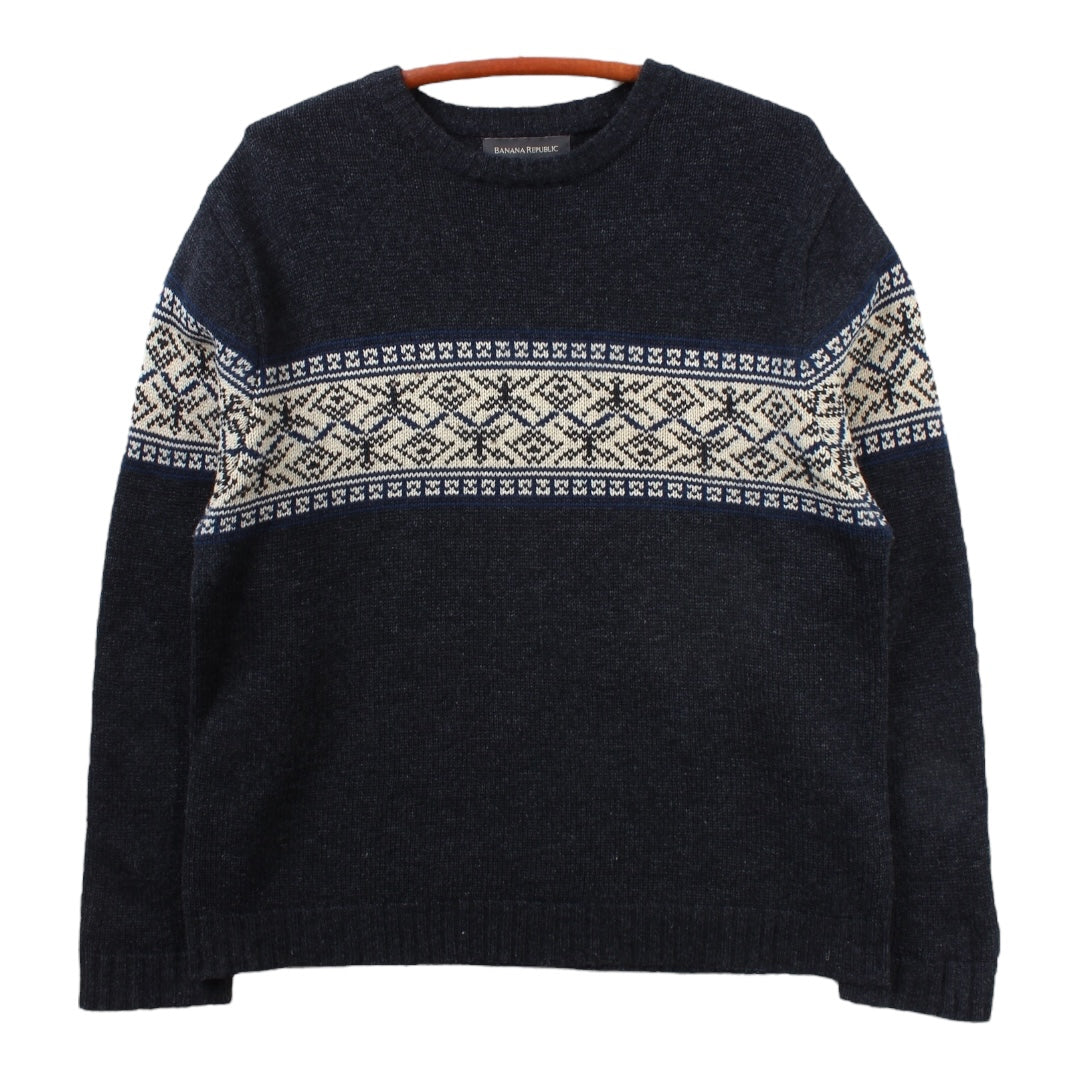 2000s Banana republic lambswool sweater large