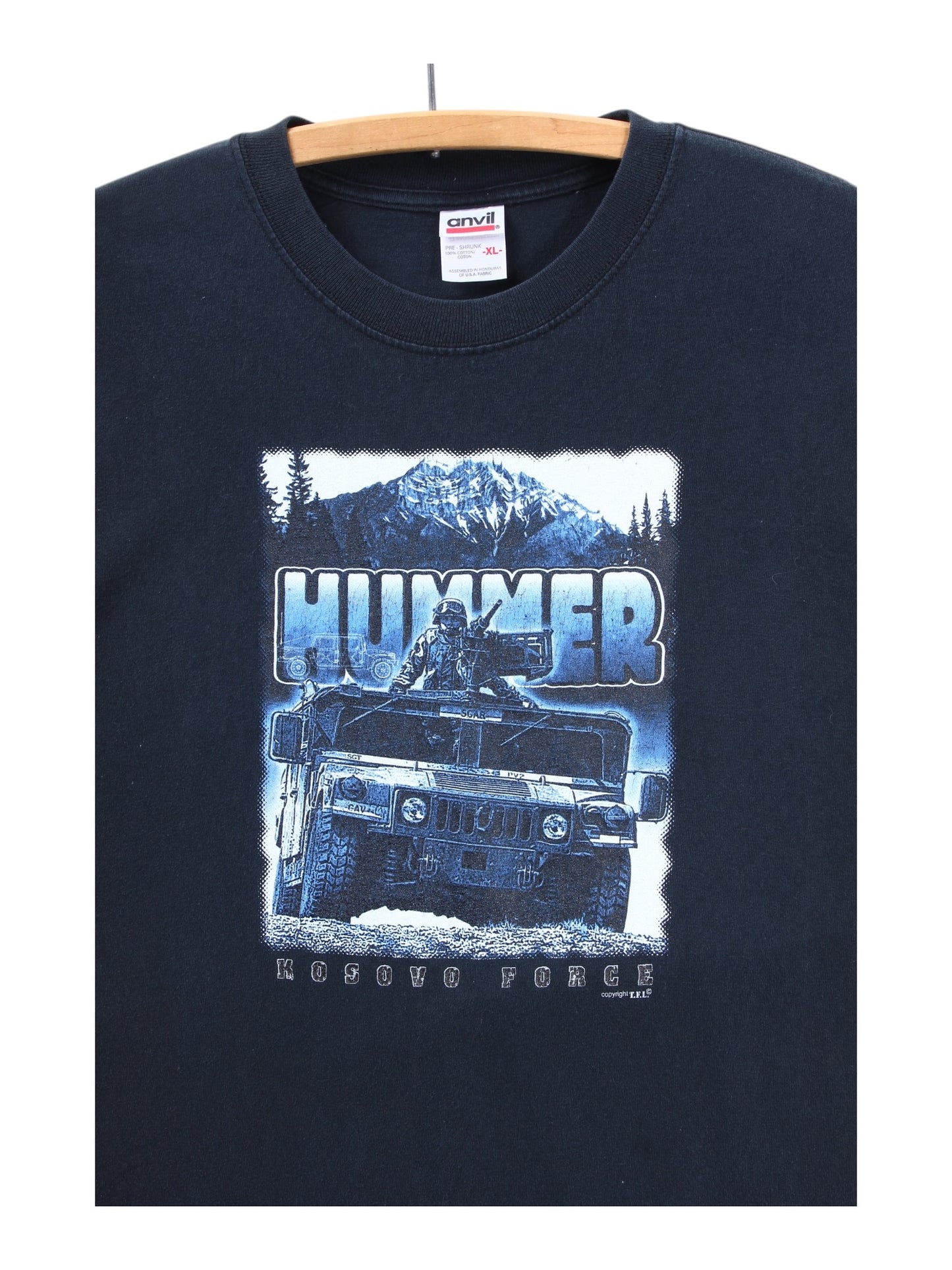 Hummer Kosovo force tee XL