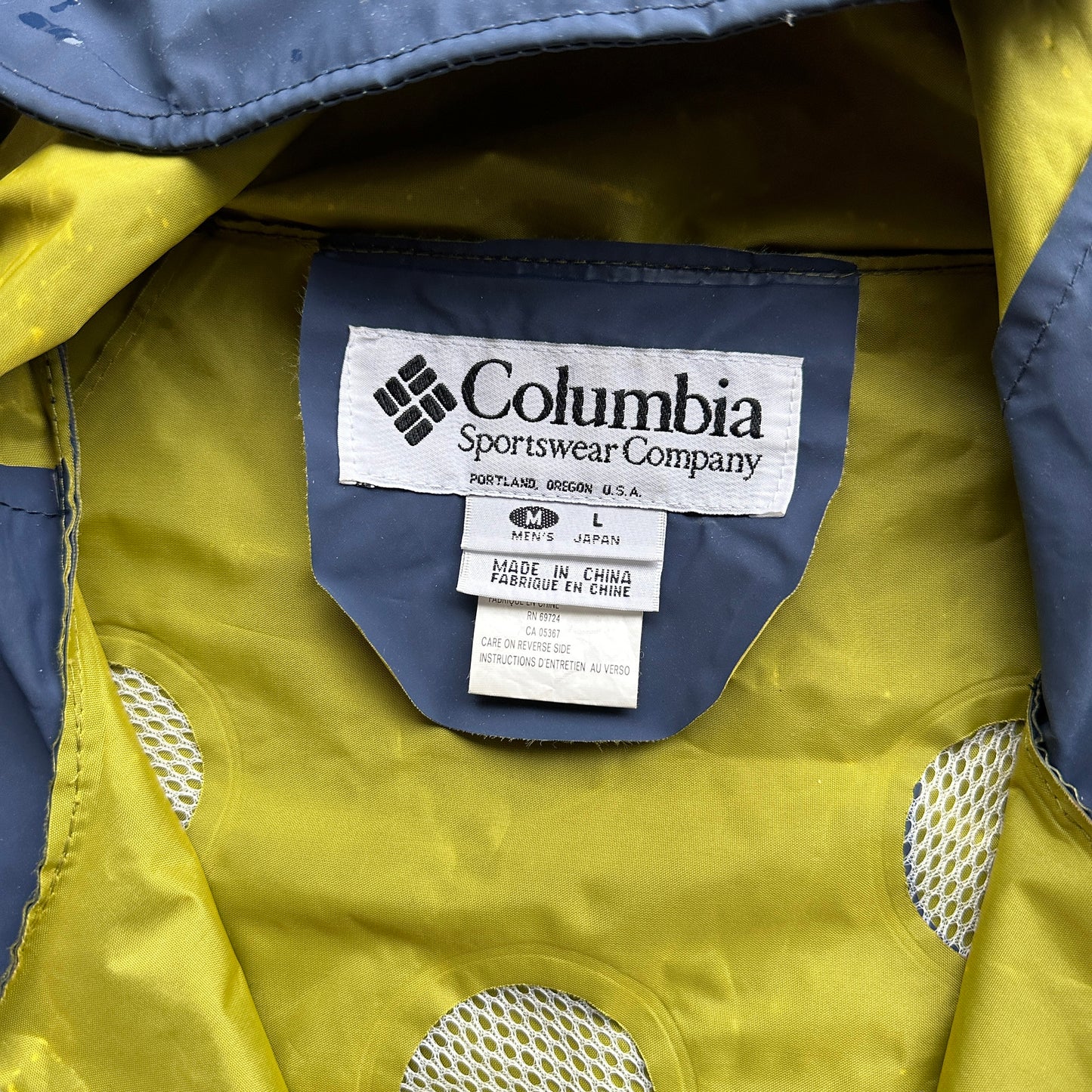 90s Columbia rain jacket medium