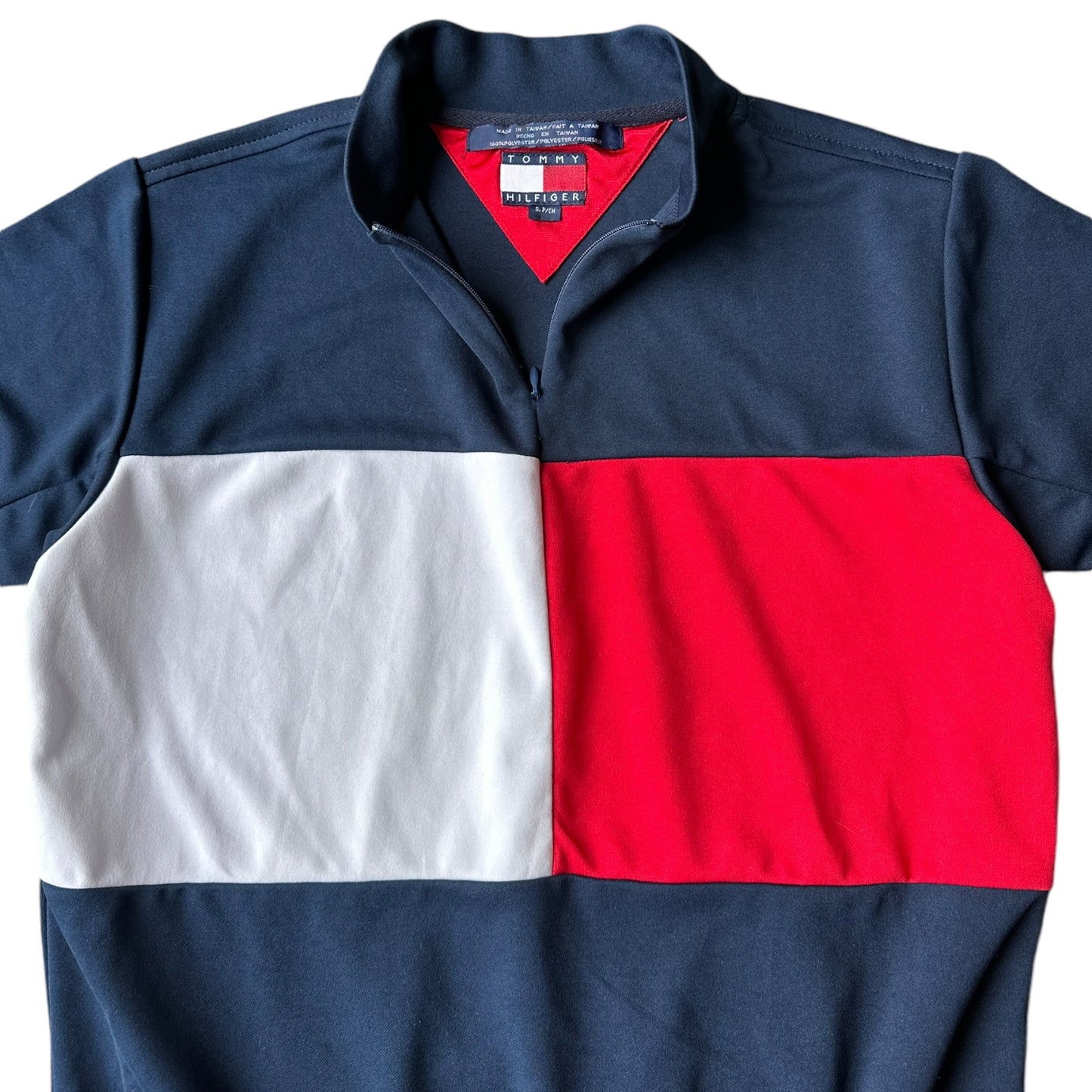 90s Tommy Hilfiger bike jersey Small