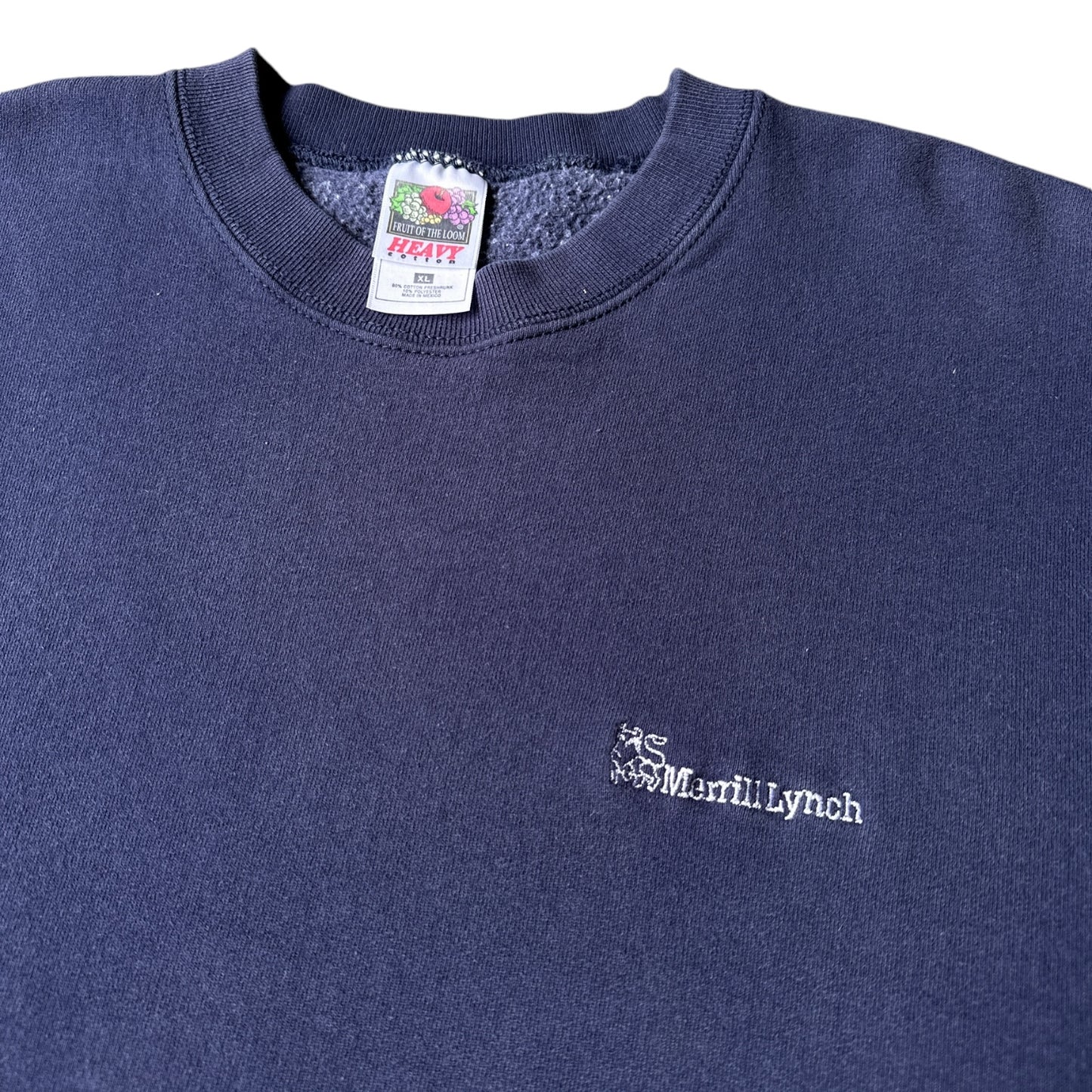 90s Merrill Lynch crewneck XL