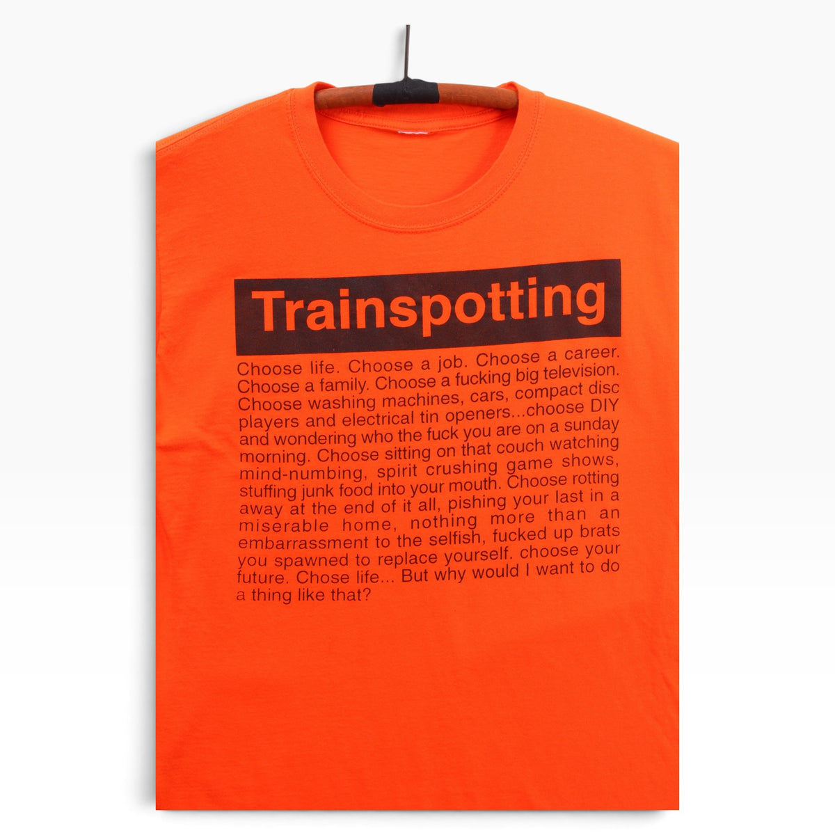 Trainspotting tee small