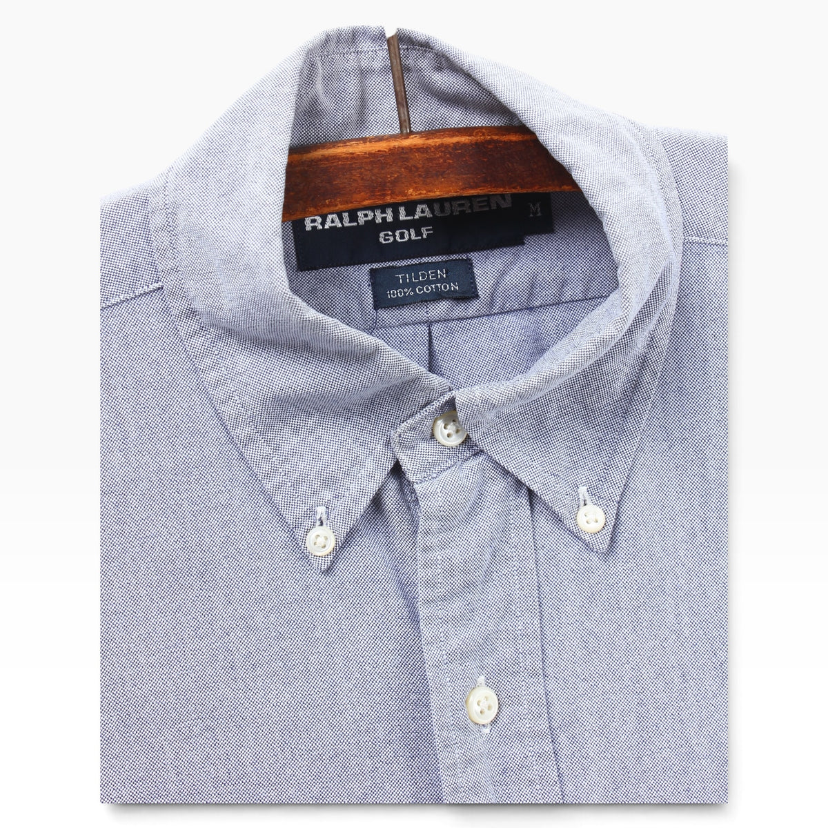 Polo Ralph Lauren golf tilden chambray button down M/L