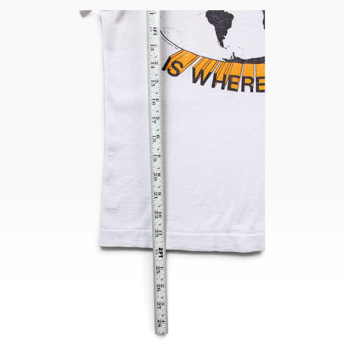 80s Geography is where it’s at tee small