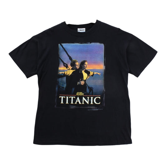 90s Titanic movie tee large