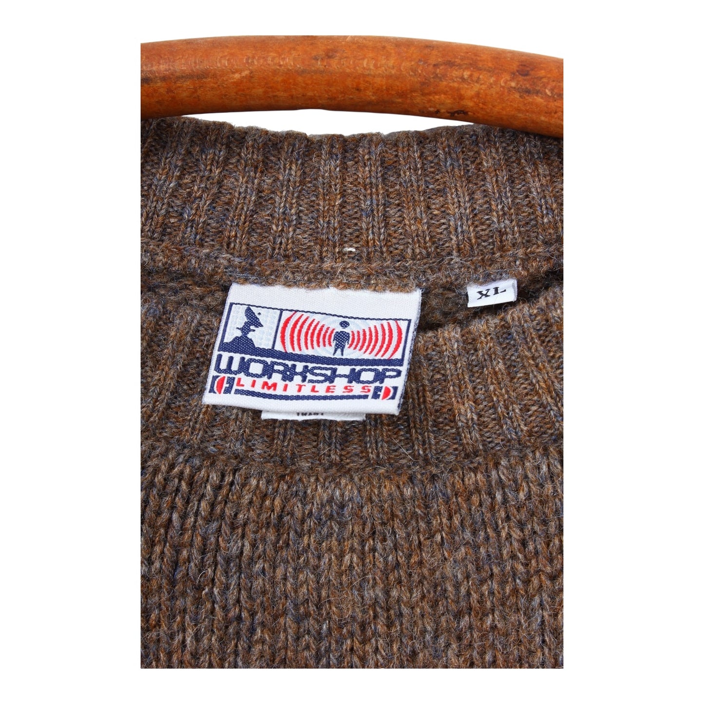 90s Alien workshop shetland wool sweater XL