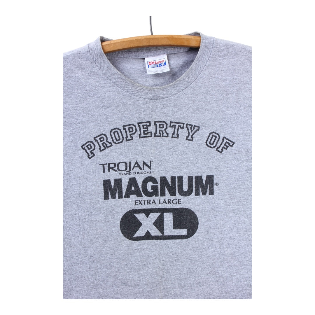 90s Trojan magnum tee large