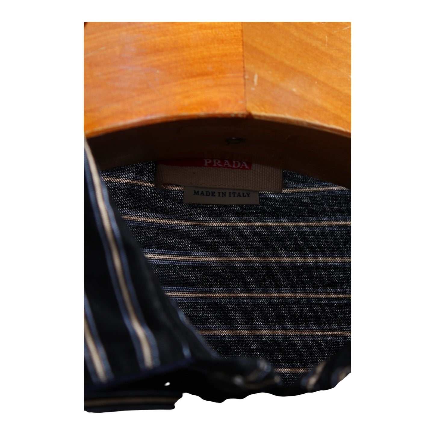 Prada striped polo small