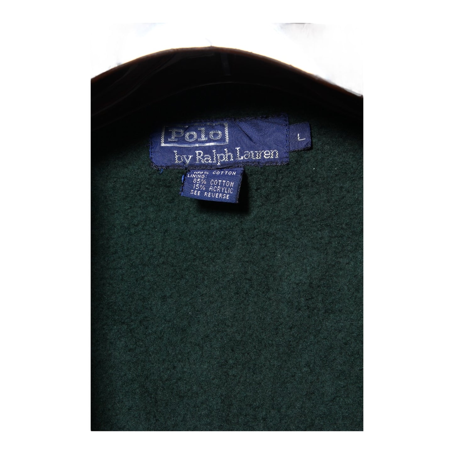 90s Polo Ralph Lauren cotton puffer jacket large